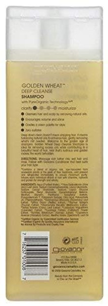 Giovanni Golden Wheat Deep Cleanse Shampoo - 8.5 Oz Giovanni Golden Wheat Deep Cleanse Shampoo - 8.5 Oz