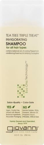 Giovanni Invigorating Shampoo Tea Tree 8.5 Oz