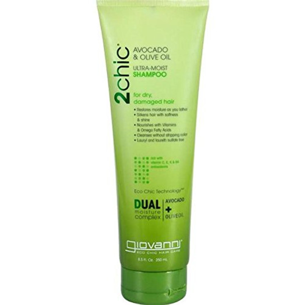 Giovanni 2 Packs Hair Care Products 2Chic Avocado And Olive Oil Shampoo