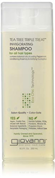 Giovanni Tea Tree Triple Treat Shampoo - 8.5 Oz - 2 Pk