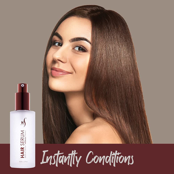 Herstyler Hair Repair Serum - Argan Oil Hair Serum For Frizzy And Damaged Hair - For Frizz Styling And Shine - 2 Fl Oz - Pack Of 1