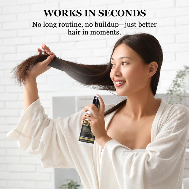 Herstyler Hair Shine Spray - Instant Shine Gloss - Controls Frizz - Anti Humidity Spray - Lightweight - Anti Frizz Hair Products For Women - Silkening Mist For Glass Like Sheen (2 Pack)