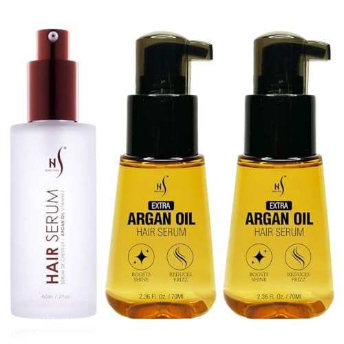 Herstyler Argan Hair Serum Advanced A Rgan Oil Hair Serum 2 Pack Set