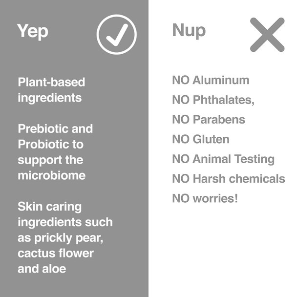 Hume Supernatural Aluminum  Deodorant For Women & Men - Safe For Sensitive Skin - Probiotic And Plant-Based - Long-Lasting Moisture Absorbing - Clean And Effective Fragrance  - 1-Pack