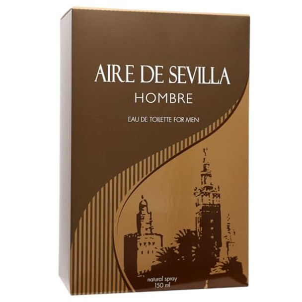 Instituto Español Aire De Sevilla Eau De Toilette For Men – Fresh Masculine Fragrance 150 Ml / 5.1 Fl Oz Spray Bottle Made In Spain