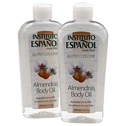 Instituto Español Rosa Body Oil Smoothness for your Skin 2-Pack 8.5 FL Oz each 2 Bottles