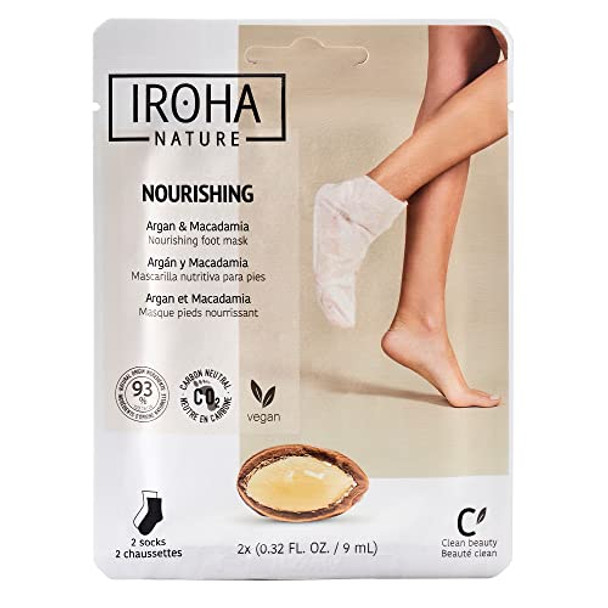 Iroha Nature - Nourishing Mask Socks With Argan Oil Iroha Nature - Nourishing Mask Socks With Argan Oil