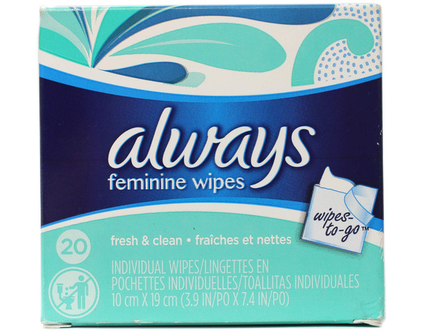 Always Wipes-to-Go 20 ea