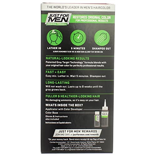 Just For Men Hair Color Medium Brown 35 1 Ea (Pack Of 12)