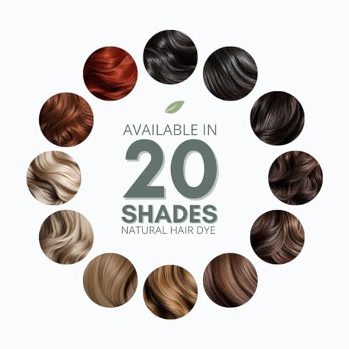 Naturigin Permanent Hair Color 7.4 Copper Blonde Ammonia  100% Gray Coverage Nourishing Natural Formula For All Hair Types Long-Lasting Vegan & Cruelty- (Packaging May Vary)