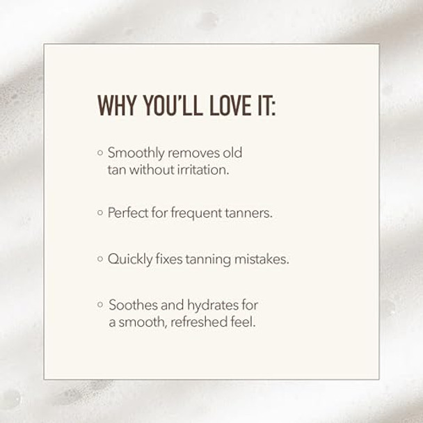 Nuda Canada Sunless Tan Remover  Gentle & Non-Abrasive Mousse  Vegan Self Tanner Remover With Vitamins A C & E And Aloe Vera White Tea & Lemon  Fake Tan Remover For Women (190Ml)