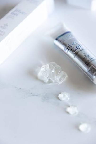 American Biotech Labs Silver Biotics 24 Ppm Silver Wound Healing Gel  Layer Of Protection For Cuts Irritations And Burns  1.5 Oz