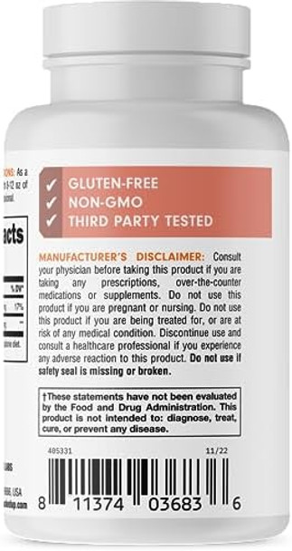 Bucked Up Himalayan Salt 1000Mg Capsules Bucked Up Essentials (180 Servings)