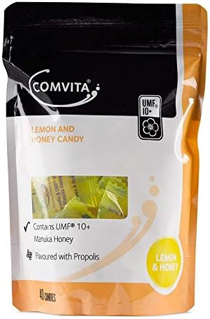 Comvita Manuka & Prop - Honey & Lemon 40 Lozenges