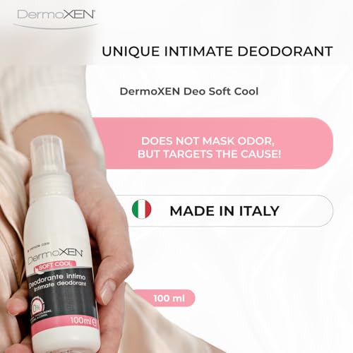 Dermoxen Soft Cool Intimate Deodorant Spray For Men And Women Natural Odourless And Gentle For Sensitive Skin. Fresh Effect. Daily Use. 338 Fl.Oz