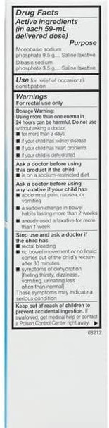 Fleet Pedia-Lax Enema 2.25 Oz (Pack Of 4)