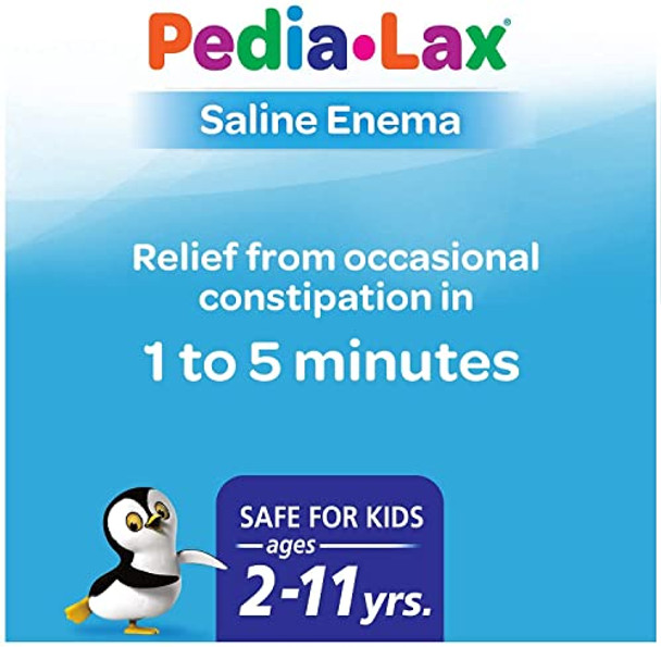 Fleet Pedia-Lax For Ages 2-11 Years Saline Laxative Enema 2.25 Oz. (Quantity Of 6) Fleet Pedia-Lax For Ages 2-11 Years Saline Laxative Enema 2.25 Oz. (Quantity Of 6)