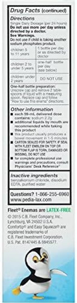 Fleet Pedia Lax Children'S Enema - 2.25 Fl Oz