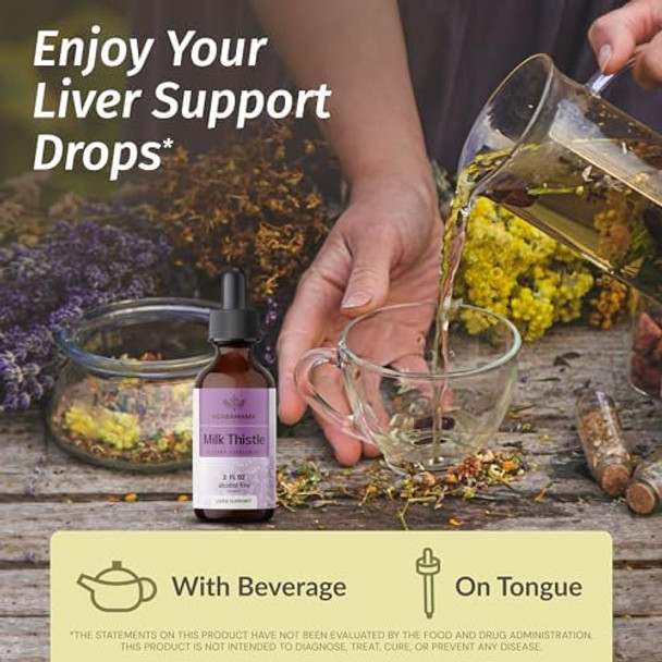 Herbamama Goldenseal And Milk Thistle Kit - Bundle Of 700 Mg Goldenseal Root Capsules And Milk Thistle Tincture 2 Fl Oz - Vegan Non-Gmo Sugar & Alcohol- - 2 Pack Herbamama Goldenseal And Milk Thistle Kit - Bundle Of 700 Mg Goldenseal Root Capsules And Milk Thistle Tincture 2 Fl Oz - Vegan Non-Gmo Sugar & Alcohol- - 2 Pack