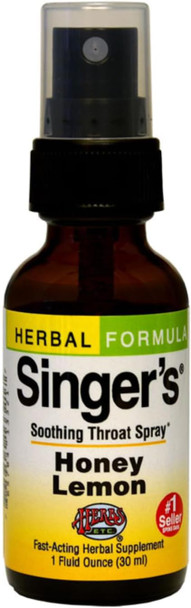 Herbs Etc. Singer'S Saving Grace Extra Strength - Herbal Remedy Spray Aids Throat Comfort & Health - Soothing Hydrating Throat Support - Throat Relief Spray With Licorice - 1 Fl Oz (About 75 Serving)
