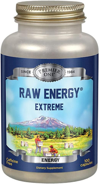 Honey Gardens Raw Energy Extreme : 46100: Cap (Btl-Plastic) 720Mg 100Ct