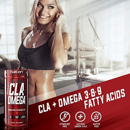Isatori L-Carnitine Ls3 Lemon Lime 3000Mg (32 Servings) & Isatori Ultra Cla (90 Softgels)