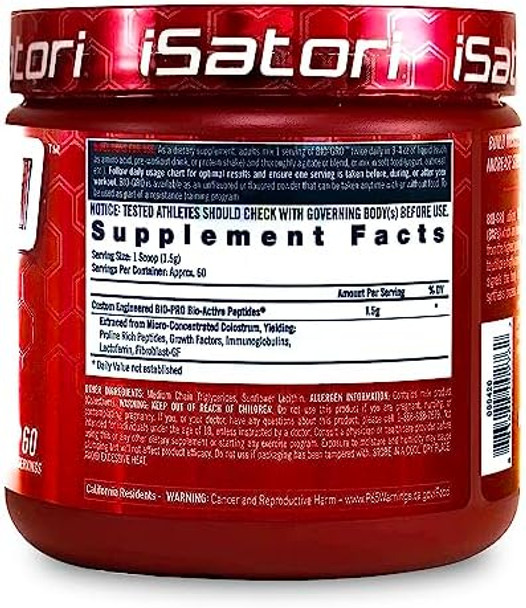 Isatori Bio-Gro Protein Syntheis Amplifier L-Carnitine Ls3 3000 Bombsicle Flavor
