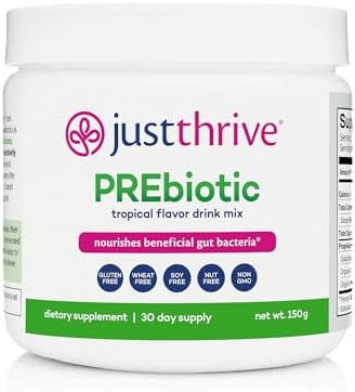Just Thrive Prebiotic Powder - Digestive And Immune Support Supplement 150 G