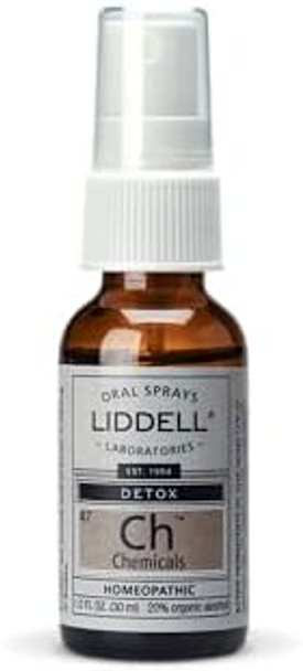 Liddell Homeopathic Chemical Detox Spray 1 Fluid Ounce