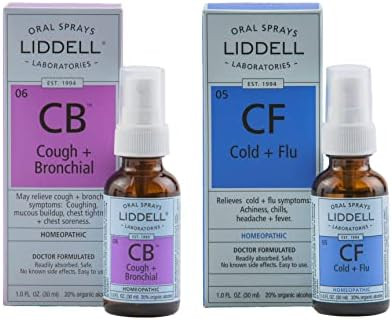 Liddell Homeopathic Seasonal Wellness Bundle - Cold + Bronchial And Cold + Flu