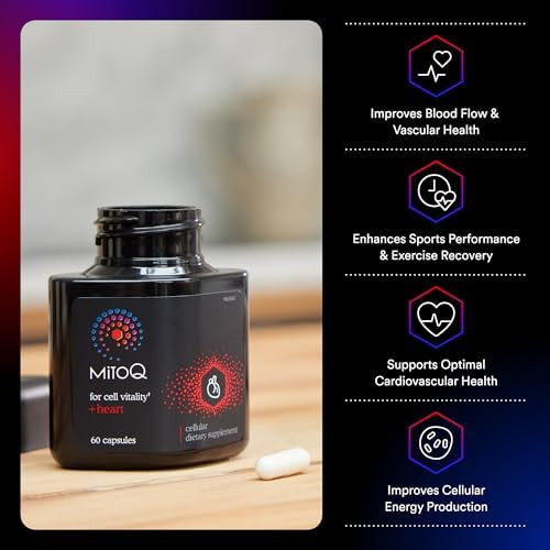 Mitoq Ultimate Antioxidant Bundle: Mitochondria-Targeted And Heart Health Antioxidant Supplements  Supports Cellular Longevity Cardiovascular Health Energy And Healthy Aging (2 X 60 Capsules)