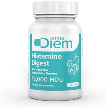 Omne Diem Histamine Digest 15000 Hdu Diamine Oxidase Dao Enzyme 30 Caps