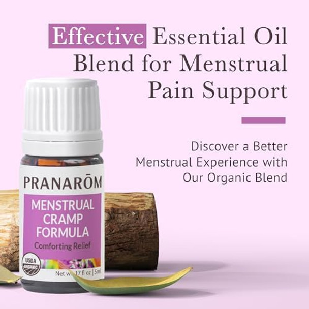 Pranarom - Menstrual Cramp Formula Wellness Blend - 5Ml