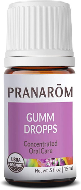 Pranarom - Gumm Dropps Essential Oil For Teeth & Gums Natural For Oral Care Pure & Organic Essential Oils (Peppermint Thyme Clove Lemon & Cinnamon) 5 Ml Pranarom - Gumm Dropps Essential Oil For Teeth & Gums Natural For Oral Care Pure & Organic Essential Oils (Peppermint Thyme Clove Lemon & Cinnamon) 5 Ml