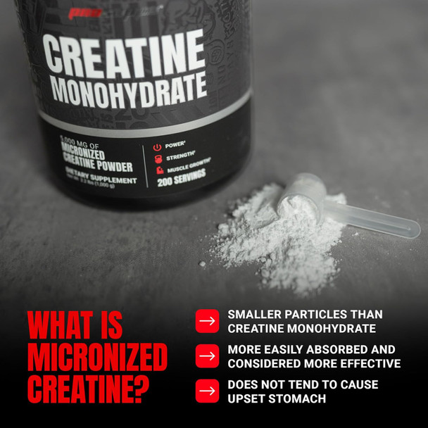 Prosupps Creatine Monohydrate Powder For Men & Women Unflavored - 5000Mg Of Micronized Creatine - Gym Workout Supplement For Muscle Gain & Recovery - Sugar- Soy & Gluten- - 60 Servings