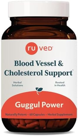 R-U Ved Ayush Herbs Guggul Power - Metabolic Vitamins For Women And Men Daily Pill Pure And Natural Metabolic Health Supplement With Guggul - 90 Vegetarian Capsules (1 Count)