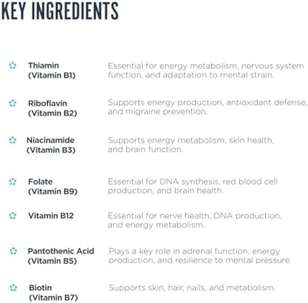 Revive Md Vitamin B Complex Capsules - Supports Heart Health & Immune System - B-Complex Vitamin Supplement For Women & Men - Vitamin B12 Complex Promotes Healthy Brain Function & Boosts Energy Revive Md Vitamin B Complex Capsules - Supports Heart Health & Immune System - B-Complex Vitamin Supplement For Women & Men - Vitamin B12 Complex Promotes Healthy Brain Function & Boosts Energy