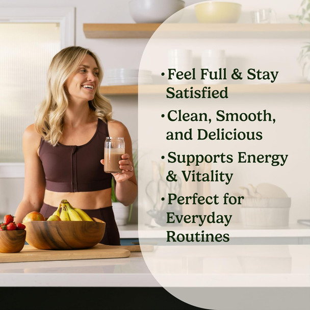 Vitahustle One Superfood Lean Protein – All-In-One Nutrition Shake With Glp-1 Support 10G Plant Protein Ashwagandha Multivitamins & Postbiotics – Chocolate Brownies 15 Servings