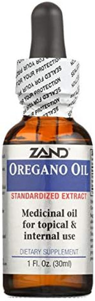 Zand Oregano Oil Immune Support Formula  Standardized To Contain 60% Carvacrol  Topical & Internal Use 1Oz 274 Servings