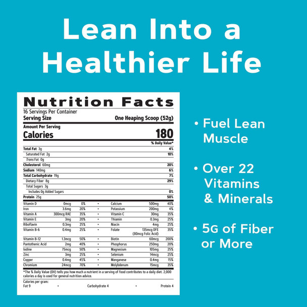 GNC Total Lean Lean Shake 25 - French Vanilla 16 Servings 29.35 OZ GNC Total Lean Lean Shake 25 - French Vanilla 16 Servings 29.35 OZ