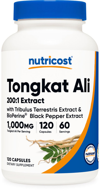 Nutricost Tongkat Ali 1,000mg 120 Capsules