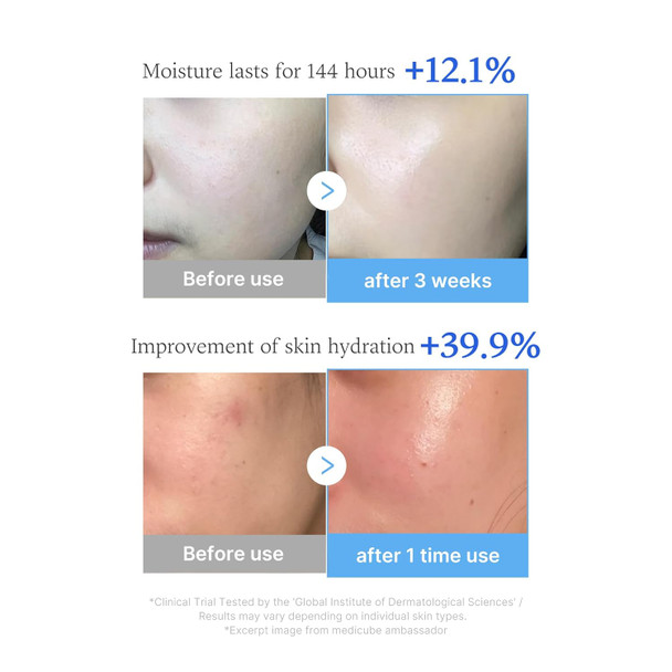 Medicube Hyaluronic Acid Multipeptide Serum, Korean Moisturising Essence for Dry and Mixed Skin - 30ml