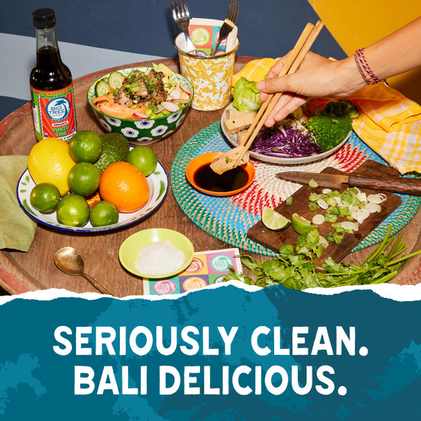 Big Tree Farms Organic Coco Aminos - Liquid Coconut Aminos Soy-Free Sauce Low Sodium Soy Alternative Gluten Free Kosher Marinade & Sauce Non-GMO - Ponzu 10 Fl Oz Pack of 2