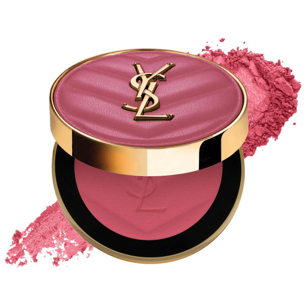 Yves Saint Laurent  Make Me Blush 24H Buildable Powder Blush Color: 54 Berry Bang - pink raspberry matte