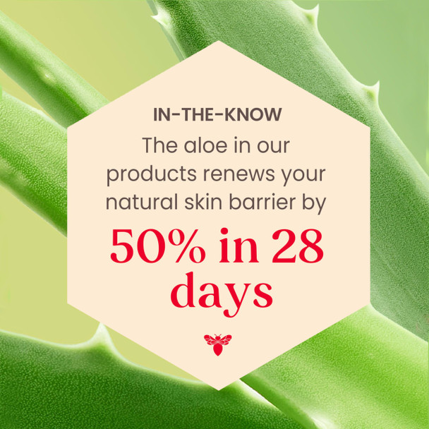 Burt's Bees Calming Day Face Lotion With Aloe and Rice Milk Soothing Face Lotion for Sensitive Skin 98.9 Percent Natural Origin Skin Care 1.8 oz.