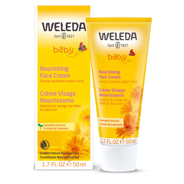 Weleda Baby Calendula Nourishing Face Cream 1.7 Fluid Ounce