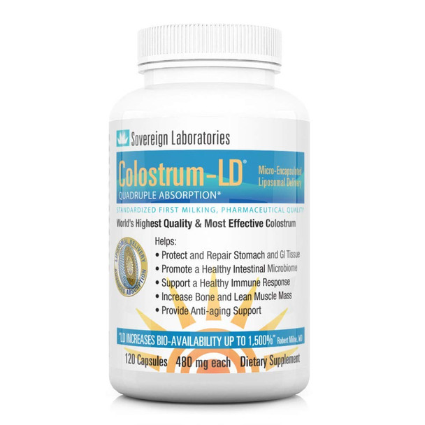 Colostrum-LD Colostrum Capsues - 120 Capsules - Liposomal Delivery