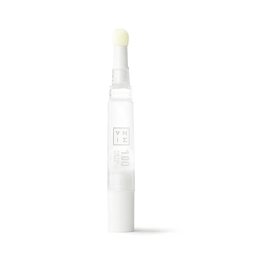 3Ina The Eye Gloss – Transparent Eye Shadow Gloss Topper – Non-Sticky Shine For Eyeshadow Palette Looks – Swipe-On Applicator – Transparent – 0.1 Oz