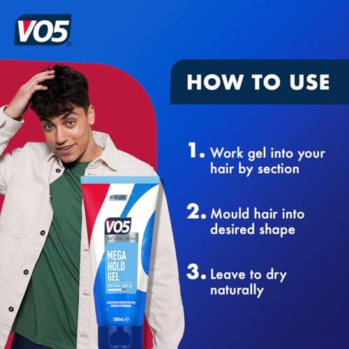 Alberto Vo5 Mega Hold Styling Gel (200Ml)