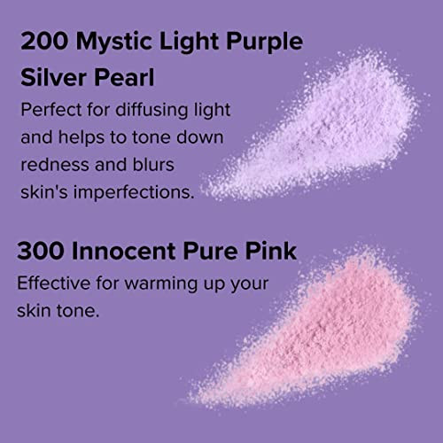 Anna Sui - Mini Refill - Loose Face Powder - Blurring Effect And Brightening - Covering Of Large Pores - Flowless Soft Focus Finish - 200 - Purple - 0.21 Oz